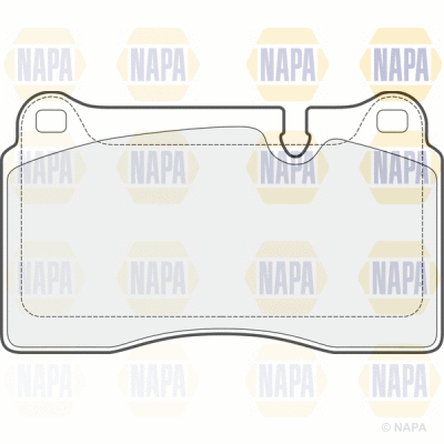 Brake Pad Set, disc brake (PBP7668)