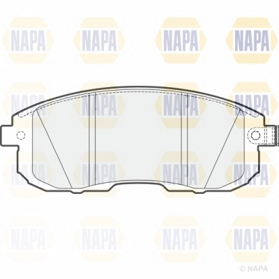 Brake Pad Set, disc brake (NBP1220)