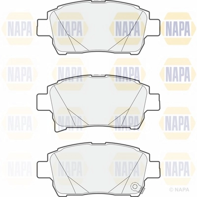 Brake Pad Set, disc brake (NBP1770)