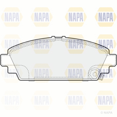 Brake Pad Set, disc brake (PBP7494)