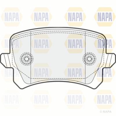 Brake Pad Set, disc brake (PBP7436)