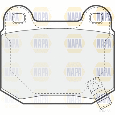 Brake Pad Set, disc brake (PBP7504)