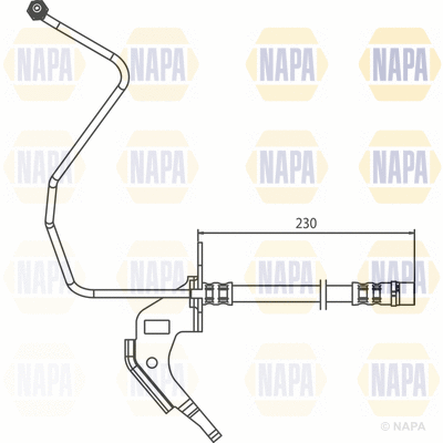 Brake Hose (NBH1122)