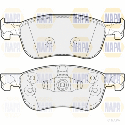Brake Pad Set, disc brake (PBP7718)