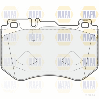 Brake Pad Set, disc brake (PBP7203)