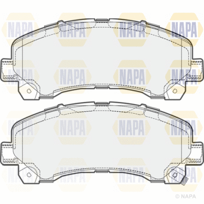 Brake Pad Set, disc brake (PBP7308)