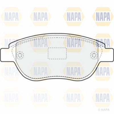 Brake Pad Set, disc brake (NBP1513)