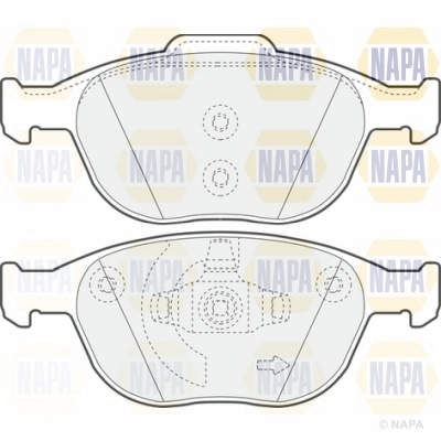 Brake Pad Set, disc brake (NBP1318)