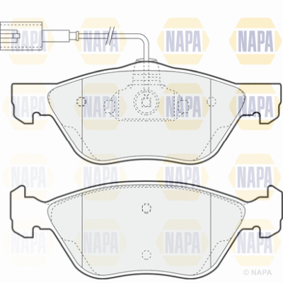 Brake Pad Set, disc brake (PBP7124)