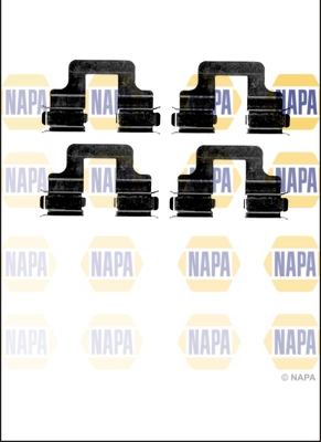 Accessory Kit, disc brake pad (NFK1007)