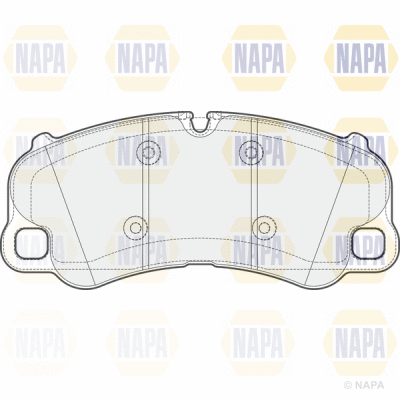 Brake Pad Set, disc brake (PBP7676)