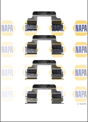 Accessory Kit, disc brake pad (NFK1396)