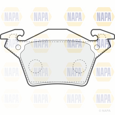 Brake Pad Set, disc brake (PBP7116)