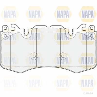 Brake Pad Set, disc brake (NBP1593)