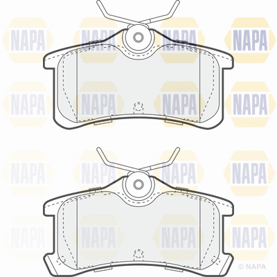 Brake Pad Set, disc brake (PBP7241)