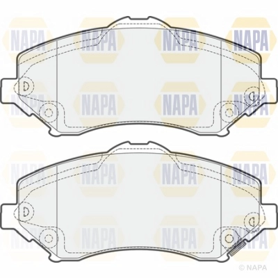 Brake Pad Set, disc brake (NBP1326)