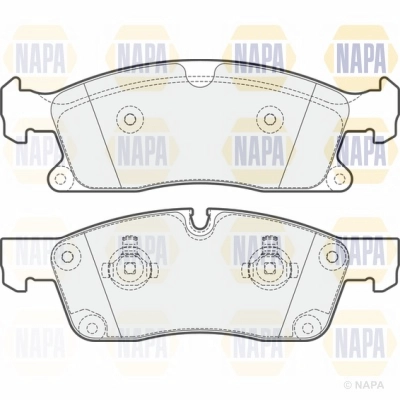 Brake Pad Set, disc brake (NBP1251)