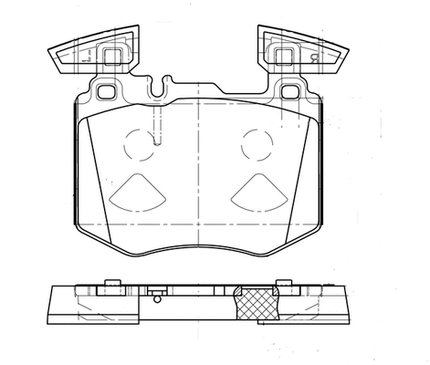 Brake Pad Set, disc brake (PBP7774)