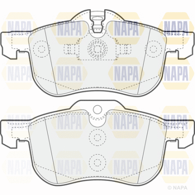 Brake Pad Set, disc brake (PBP7631)