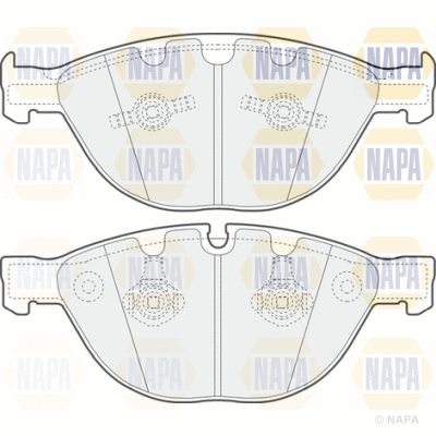 Brake Pad Set, disc brake (PBP7313)