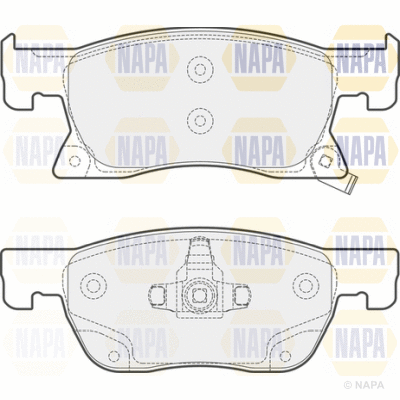Brake Pad Set, disc brake (PBP7125)