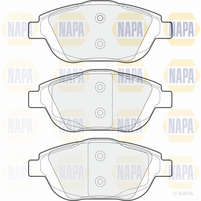 Brake Pad Set, disc brake (PBP7275)