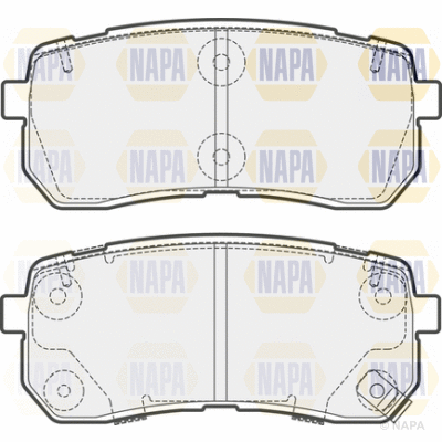 Brake Pad Set, disc brake (PBP7691)