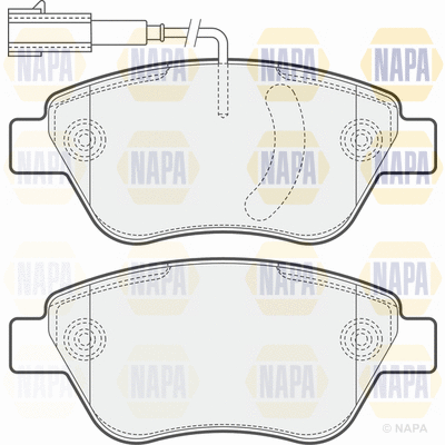 Brake Pad Set, disc brake (PBP7176)