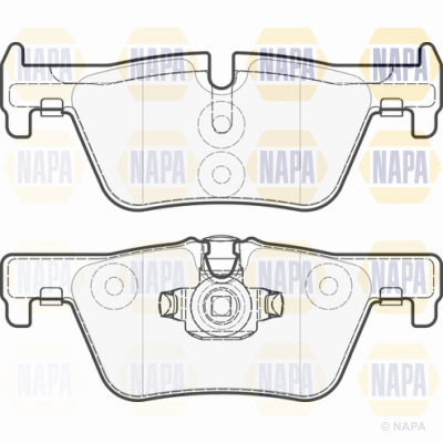 Brake Pad Set, disc brake (PBP7340)