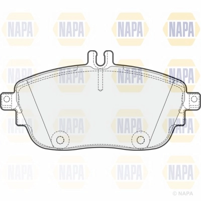 Brake Pad Set, disc brake (NBP1337)