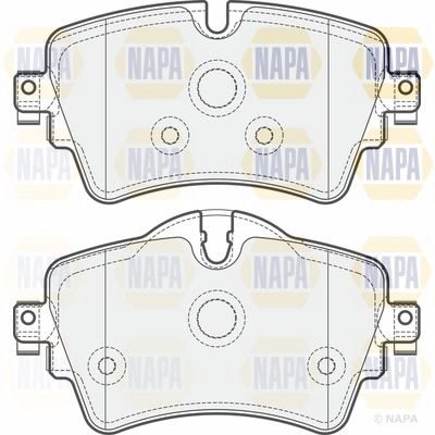 Brake Pad Set, disc brake (NBP1283)