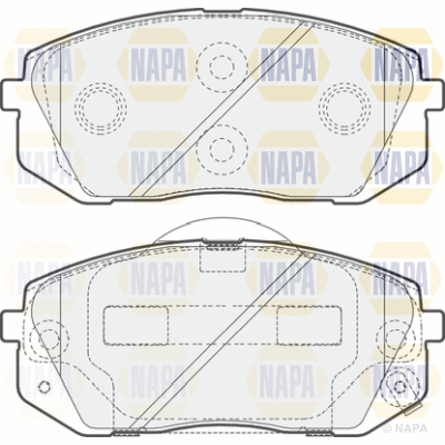 Brake Pad Set, disc brake (PBP7536)