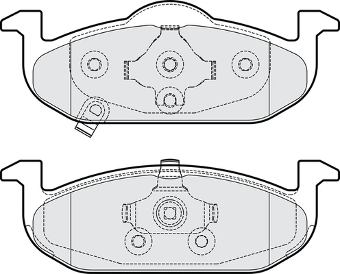 Brake Pad Set, disc brake (PBP7935)