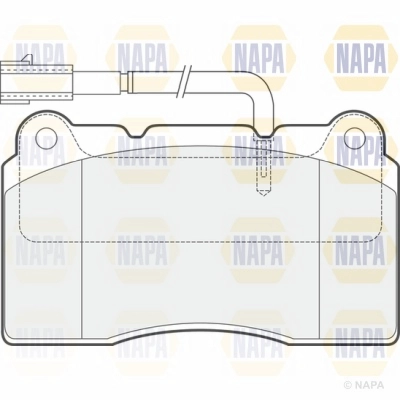 Brake Pad Set, disc brake (NBP1749)
