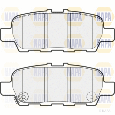Brake Pad Set, disc brake (PBP7600)