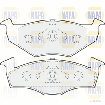 Brake Pad Set, disc brake (PBP7403)