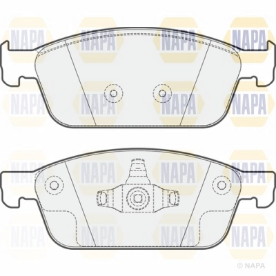 Brake Pad Set, disc brake (NBP1528)
