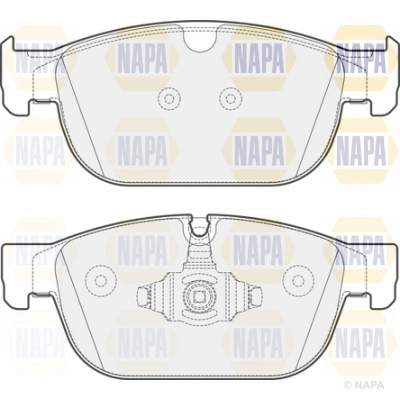 Brake Pad Set, disc brake (NBP1634)