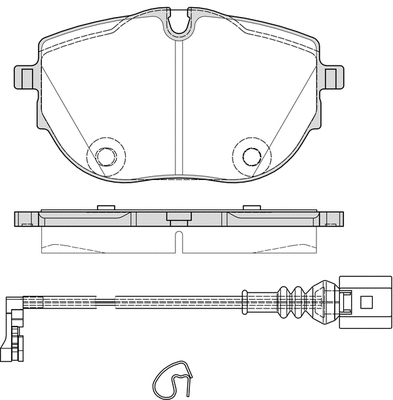 Brake Pad Set, disc brake (PBP7851)