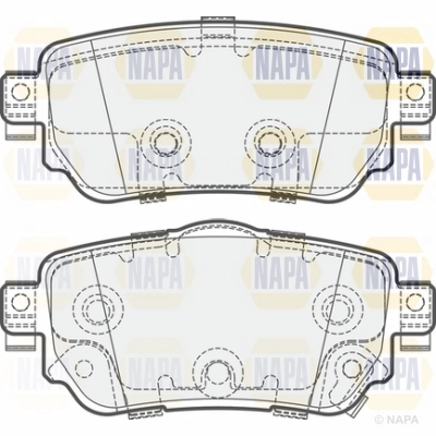 Brake Pad Set, disc brake (NBP1204)
