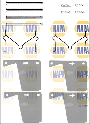 Accessory Kit, disc brake pad (NFK1300)