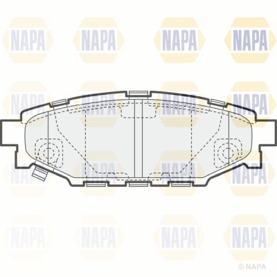 Brake Pad Set, disc brake (PBP7423)