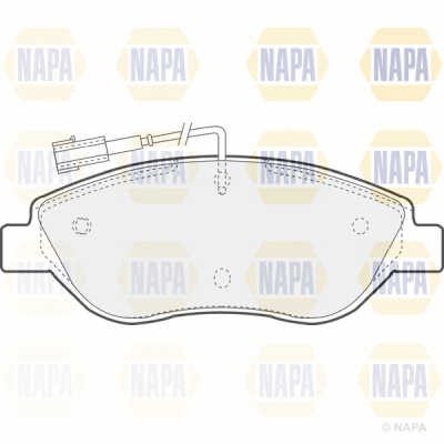 Brake Pad Set, disc brake (PBP7181)