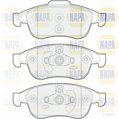 Brake Pad Set, disc brake (PBP7305)