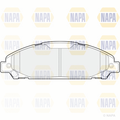 Brake Pad Set, disc brake (PBP7682)