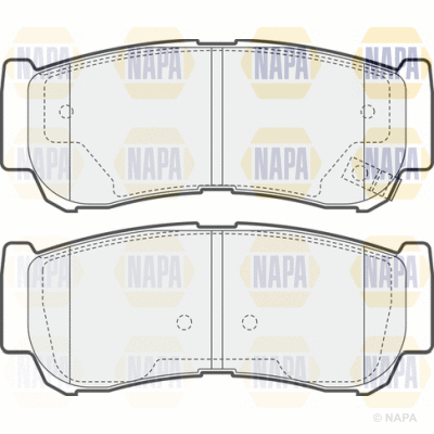 Brake Pad Set, disc brake (PBP7426)
