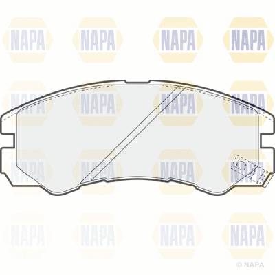 Brake Pad Set, disc brake (PBP7306)