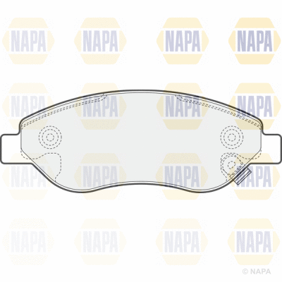 Brake Pad Set, disc brake (PBP7082)