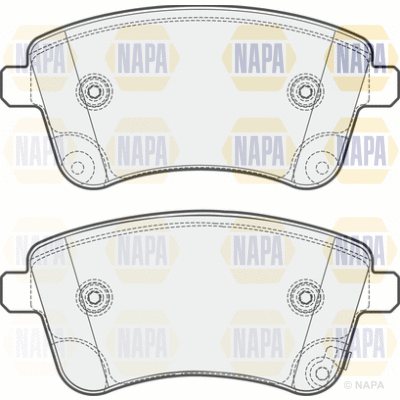 Brake Pad Set, disc brake (PBP7531)