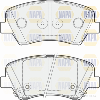 Brake Pad Set, disc brake (PBP7538)